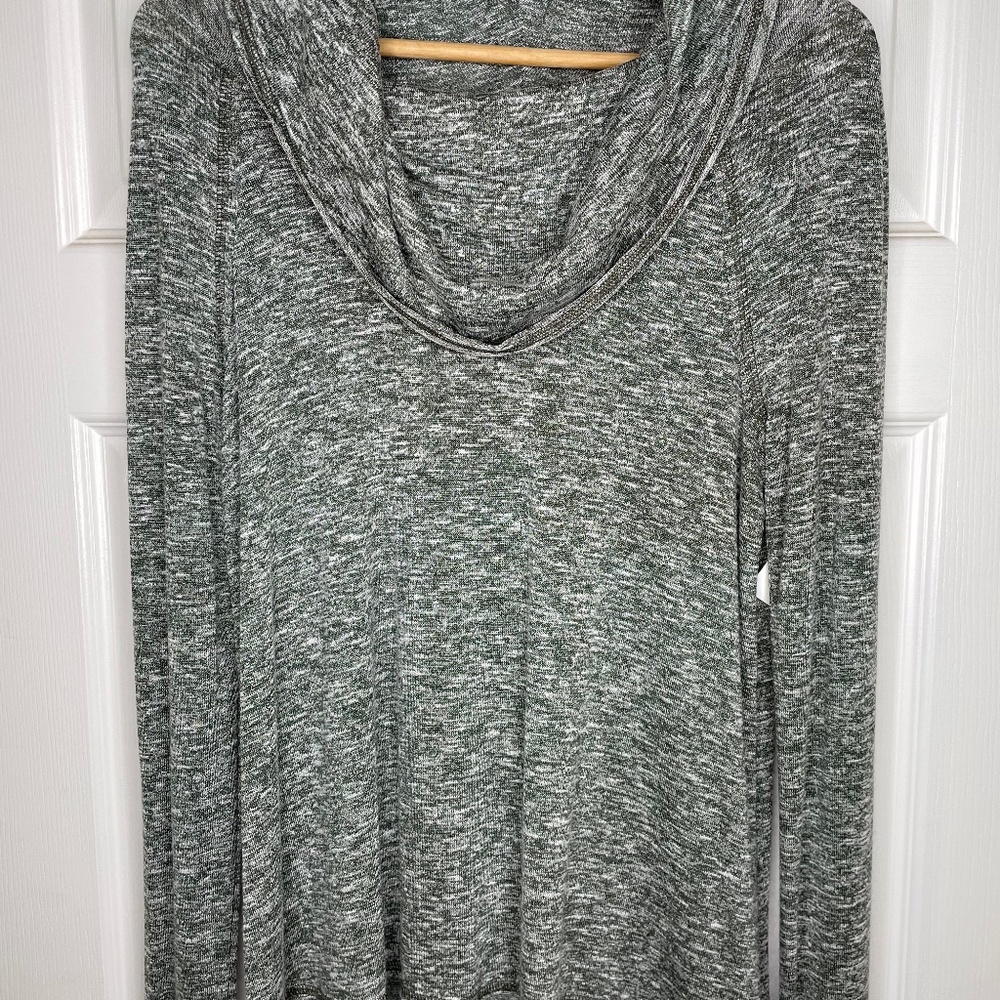 Freeload Cowl Neck Raglan Top